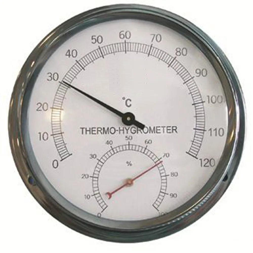 Корпус из нержавеющей стали механический Тип сауна термометр для комнаты