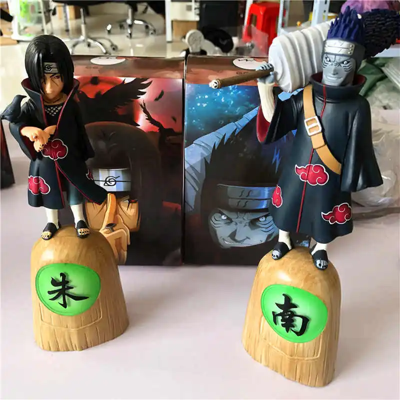 Полный набор Наруто Shippuden Kakuzu Hidan Uchiha Itachi Hoshigaki Kisame Deidara Tobi Акацуки боль фигурка коллекция модель