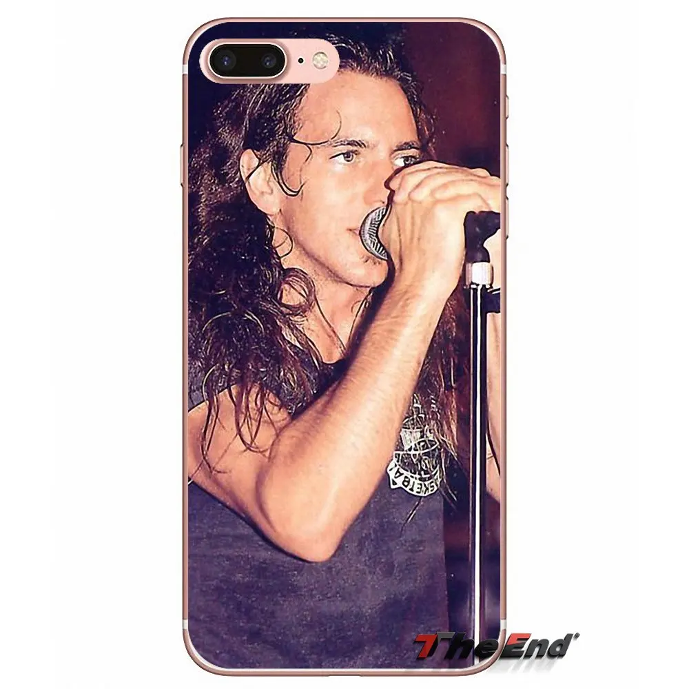 Eddie Vedder Pearl Jam plays Music Case For Samsung Galaxy S3 S4 S5 MINI S6 S7 edge S8 Plus Note 2 3 4 5 Grand Core Prime | Мобильные