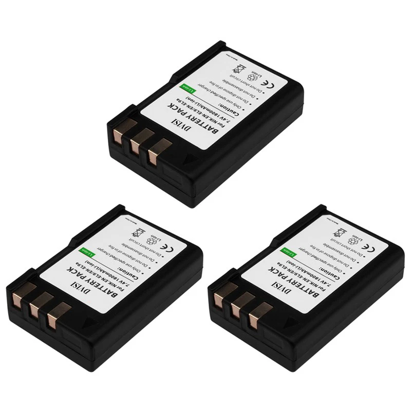 7 4 В 1.8Ah EN-EL9A EN EL9A ENEL9A EN-EL9 EL9 аккумуляторная батарея для Nikon EN-EL9a D40 D40X D60 D3000 D5000 |