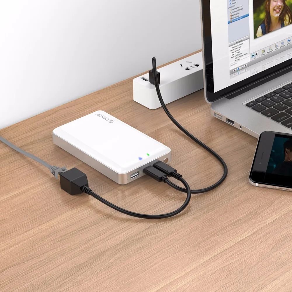 Корпус для жесткого диска ORICO 2 5 дюйма Wi Fi поддержка облачного хранения SD/tf карты