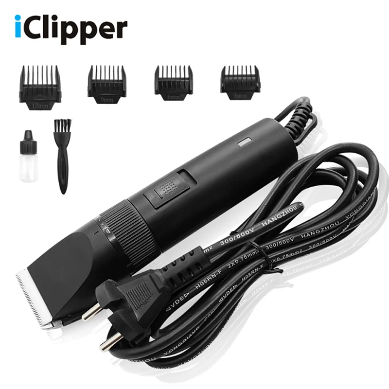 Iclipper 100-240 v Профессиональный 12 мотор уход шнур машинки для стрижки волос S1 Стрижка