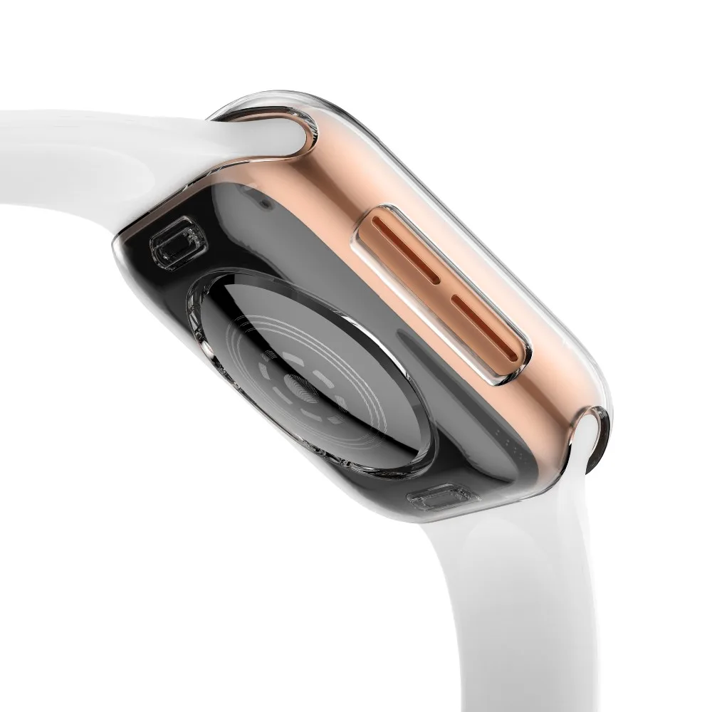 Чехол для часов MNWT Apple Watch 4 чехол 44 мм 40 серия 3 2 мягкие тонкие из термополиуретана