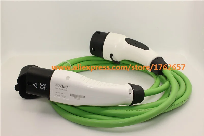 32A IEC62196-2 EV разъем типа 2 типа 2 Mennekes однофазный EV разъем электромобиль зарядная станция ev зарядное устройство