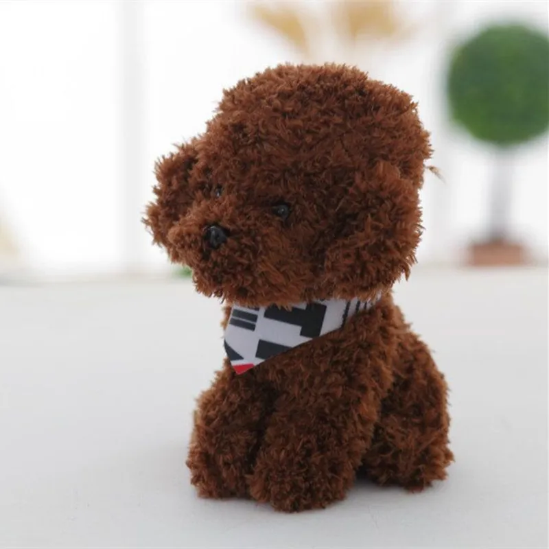 1 шт. 20 см креативная имитирующая собака плюшевая игрушка кукла, Kawaii игрушка мультяшная кукла для девочки, детская игрушка
