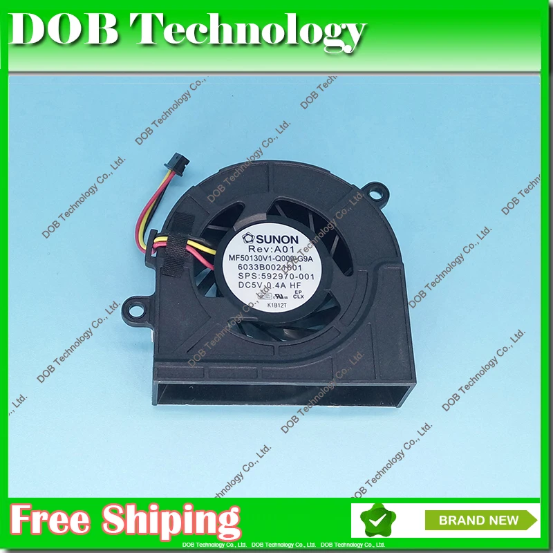 

Laptop CPU Cooling Fan for HP Touchsmart TM2 TM2t TM2-1000 TM2-1009TX tm2-1006tx CPU fan cooler MF50130V1-Q000-G9A