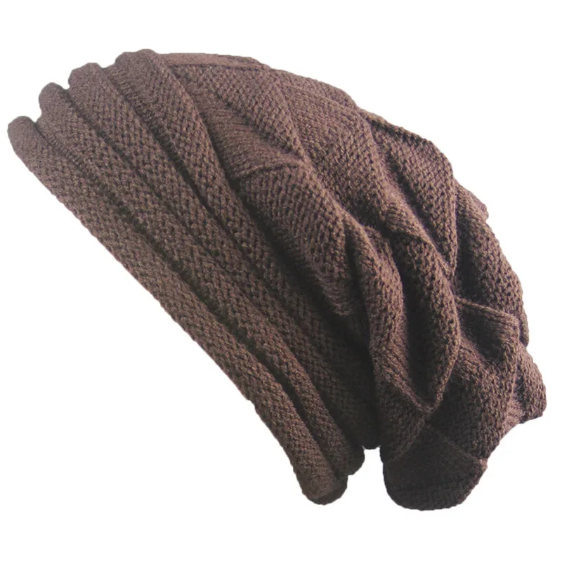 Laamei Unisex Crochet Hat Skullies Beanies Bonnet Femme Hip Hop 2018 Winter Warm Knitted Women Men Hats Dropshipping | Аксессуары для