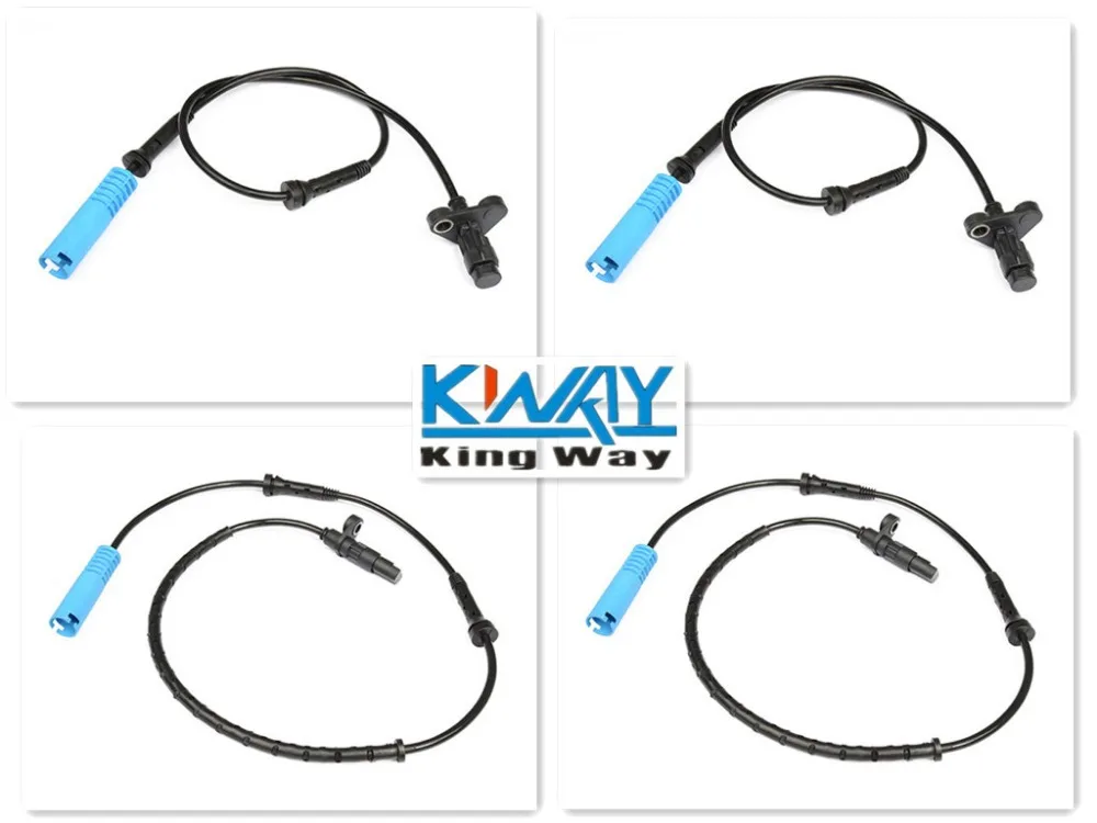Бесплатная доставка King Way 4 шт. ABS Датчик скорости колеса передний/задний левый и
