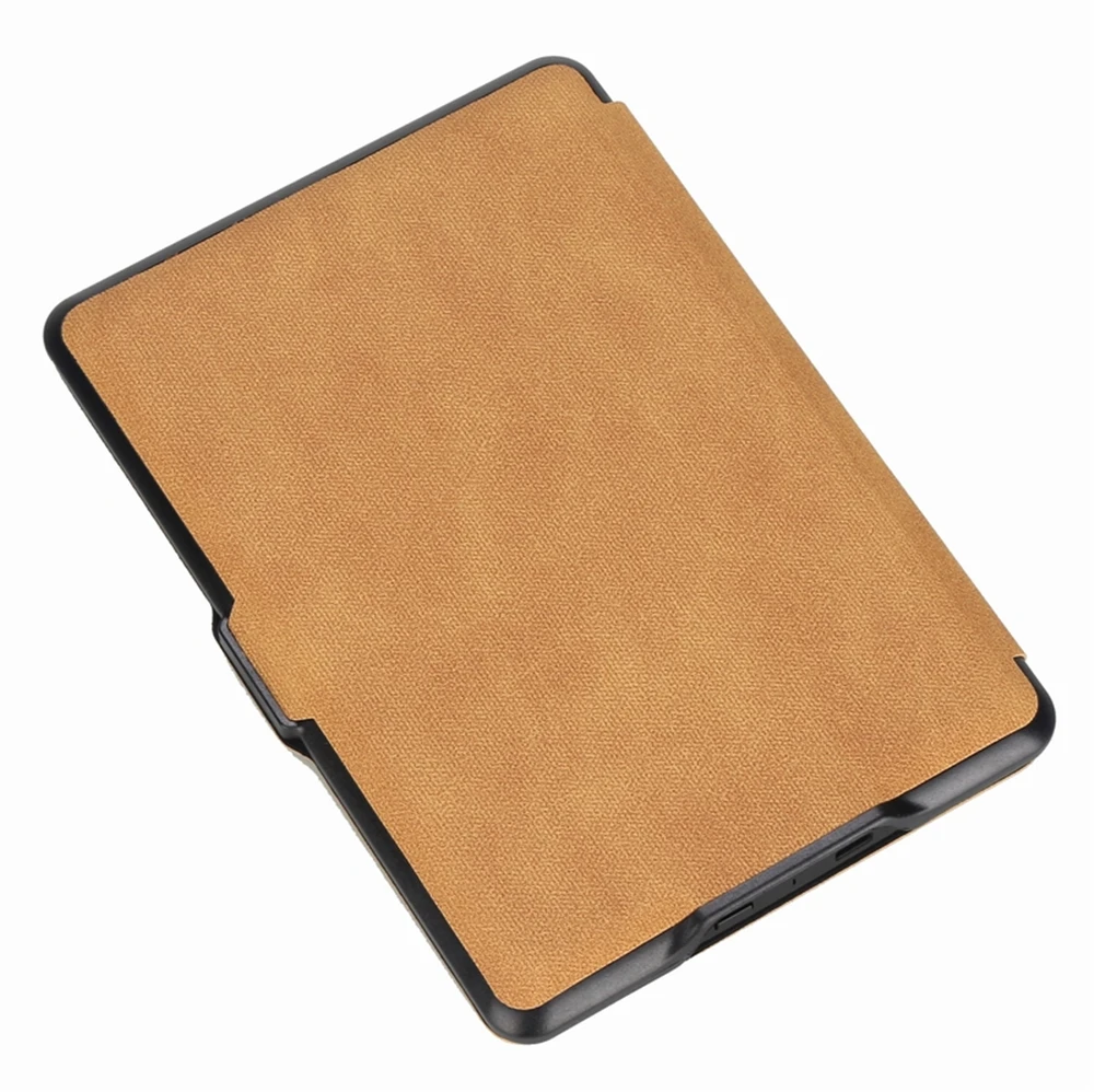 Для Amazon Kindle Paperwhite 3 чехол из искусственной кожи Kindle Cover Жесткий задний Авто Пробуждение/спящий Капа гаджет для " Paperwhite 1 2