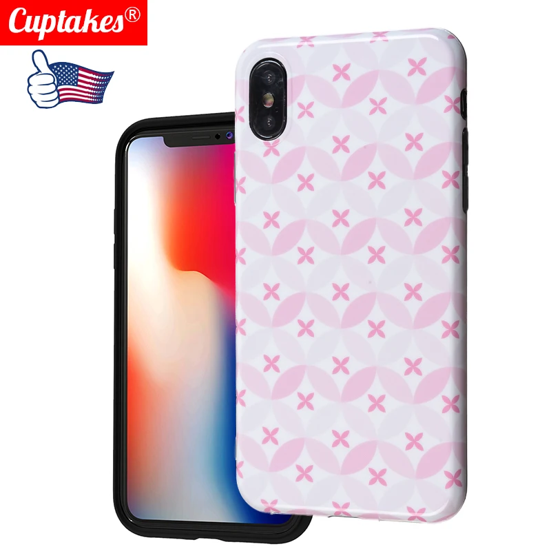 Роскошный брендовый розовый Лидер продаж для iPhone X Xs Max XR 8 7 Простой чехол телефона