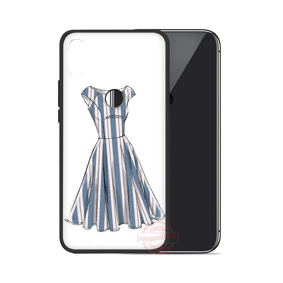 WEBBEDEPP black and white vogue TPU phone case for Huawei P10 P20 P30 Lite Pro Y6 Y7 prime 2018 Y9 2019 |