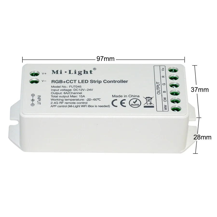 Milight 2 4G инфракрасный светодиодный контроллер RGB/RGBW/RGBCCT беспроводной пульт