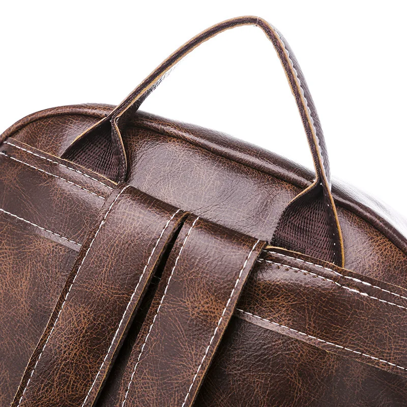 

Jiessie&Angela Feminina Backpack Women Leather Laptop Backpacks Travel Backpack Women Vintage Women Shoulder Travel Bags Mochila