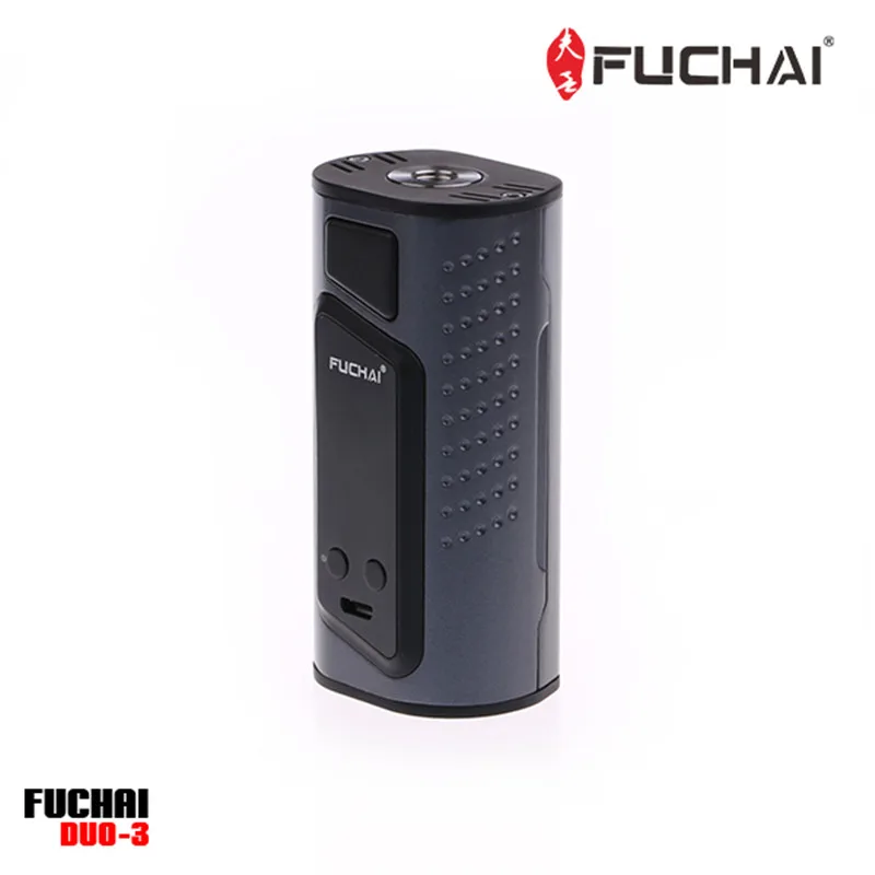 Оригинальный Fuchai Duo 3 мод (2 батареи Слот версия) 175 Вт бокс для электронных сигарет