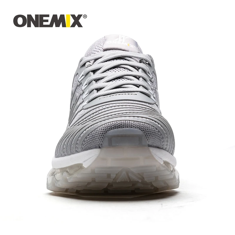 ONEMIX Air Cushion спортивная обувь для мужчин спортивная дышащая обувь сетчатые кроссовки для прогулок тренировка бега трусцой европейский размер 40-46