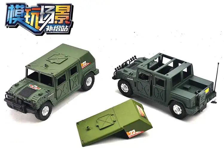 1/18 3,75-дюймов несущей jeep автомобиля