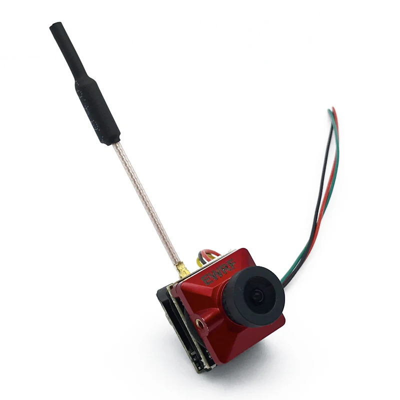 Мини видео передатчик EWRF e7087U 5 8G для FPV Racer и Camera 700TVL Micro CCD 2 1 мм объектив гоночный