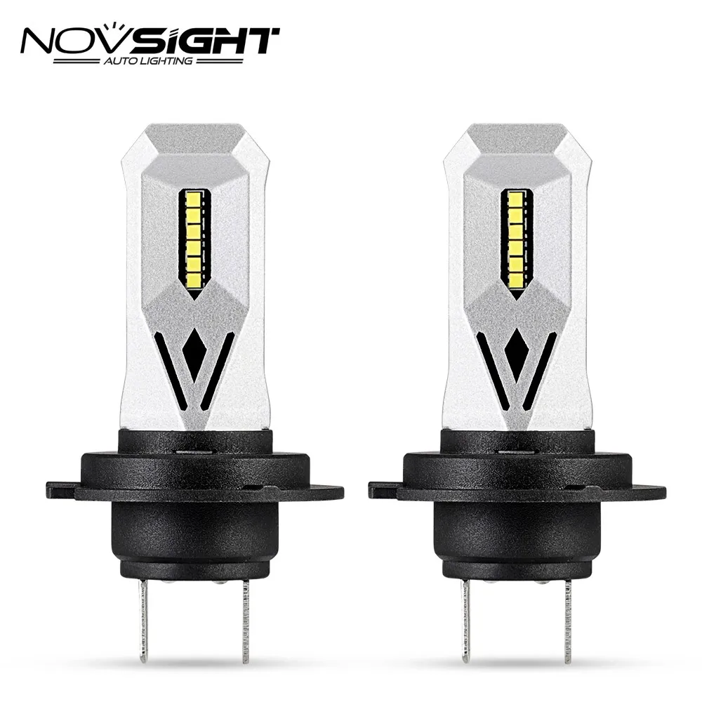 NOVSIGHT 6500K холодный белый Дневные ходовые огни H11 H8 светодиодный Автомобильный свет