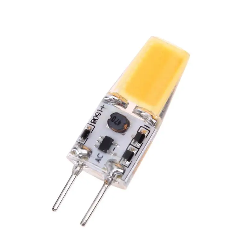 GY6.35 AC 12 В 3 Вт светодиодный силиконовый Диммируемый чип 1508COB светодиодный 275lm кукурузная лампа для люстры кристалл светодиодный светильник лампа чип проектор