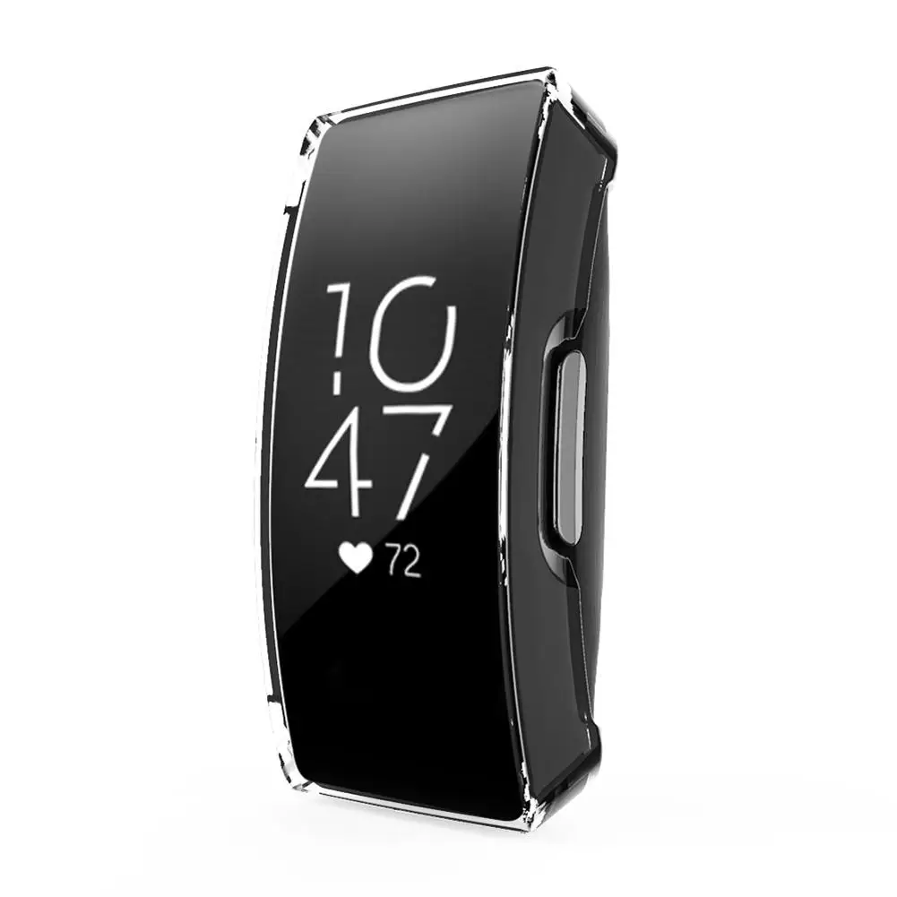 1 шт ТПУ защитный чехол для Fitbit Inspire HR фитнес трекер ультра-тонкий мягкий прозрачный ТПУ защитный чехол