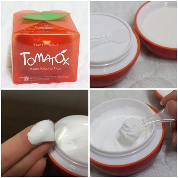 Оригинальный томатный Волшебный массаж TONYMOLY 80 г в упаковке маска для сна уход за