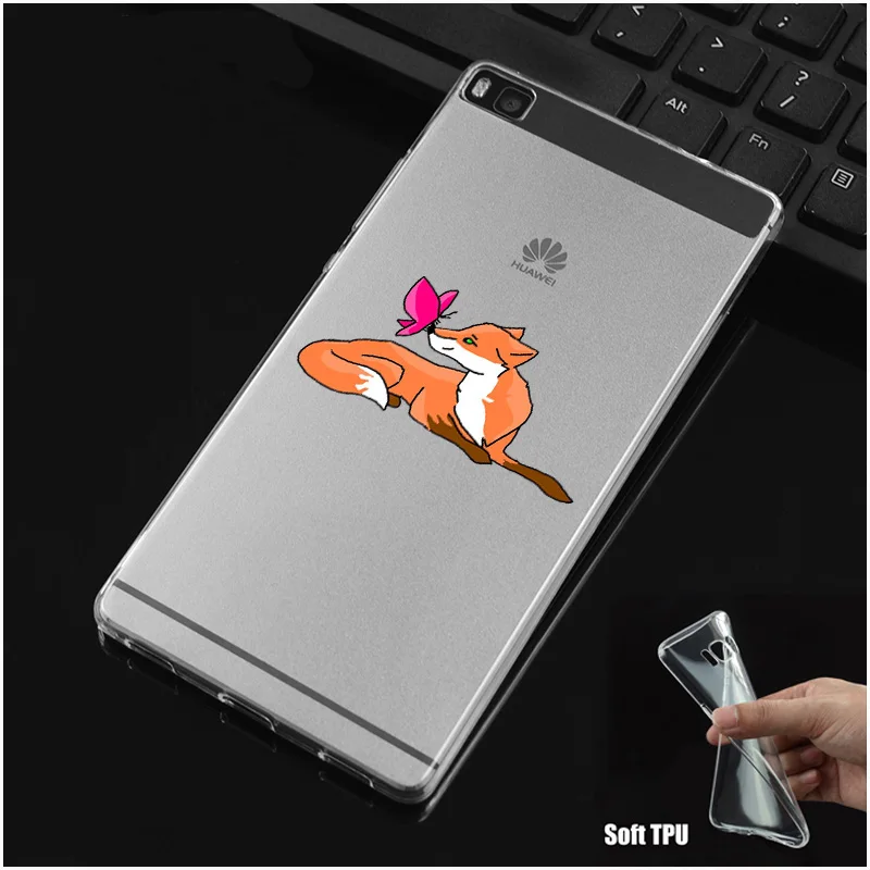 DREAMFOX M527 Маленький принц и лиса Мягкий ТПУ силиконовый чехол для Huawei P8 P9 P10 Lite Plus 2017