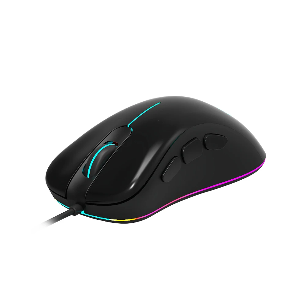 MAGIC-REFINER MG10 мышь Проводная игровая USB RGB свет профессиональная 12400 точек/дюйм