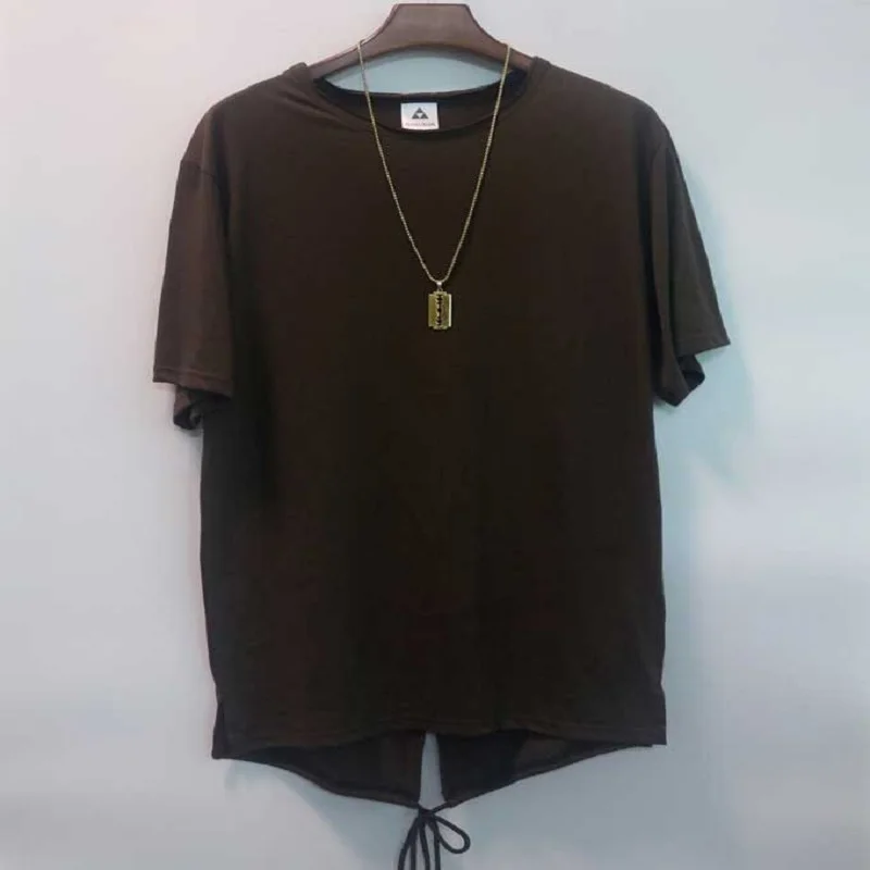 Новинка 2017 модная Мужская Летняя Повседневная футболка hhouue с круглым вырезом в