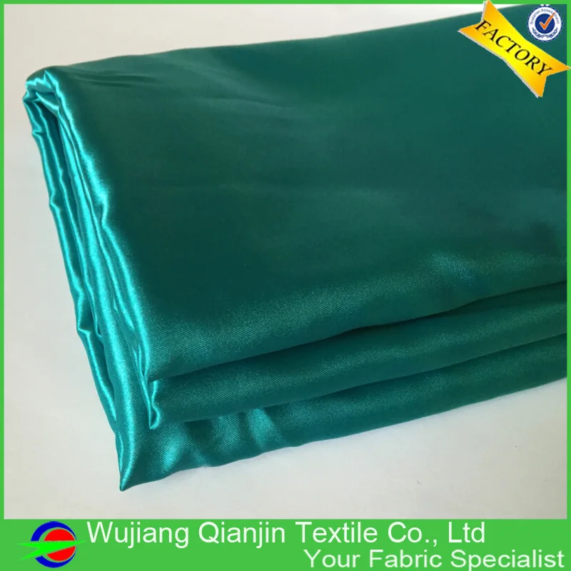 100% полиэстер светло темно зеленая атласная шёлковая ткань мягкая гладкая Акция