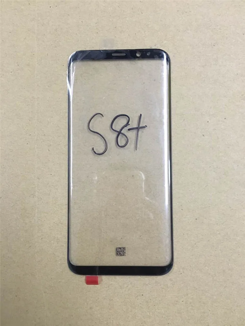 Новый передний внешний экран стеклянный объектив черный Замена для Samsung Galaxy S8 Plus