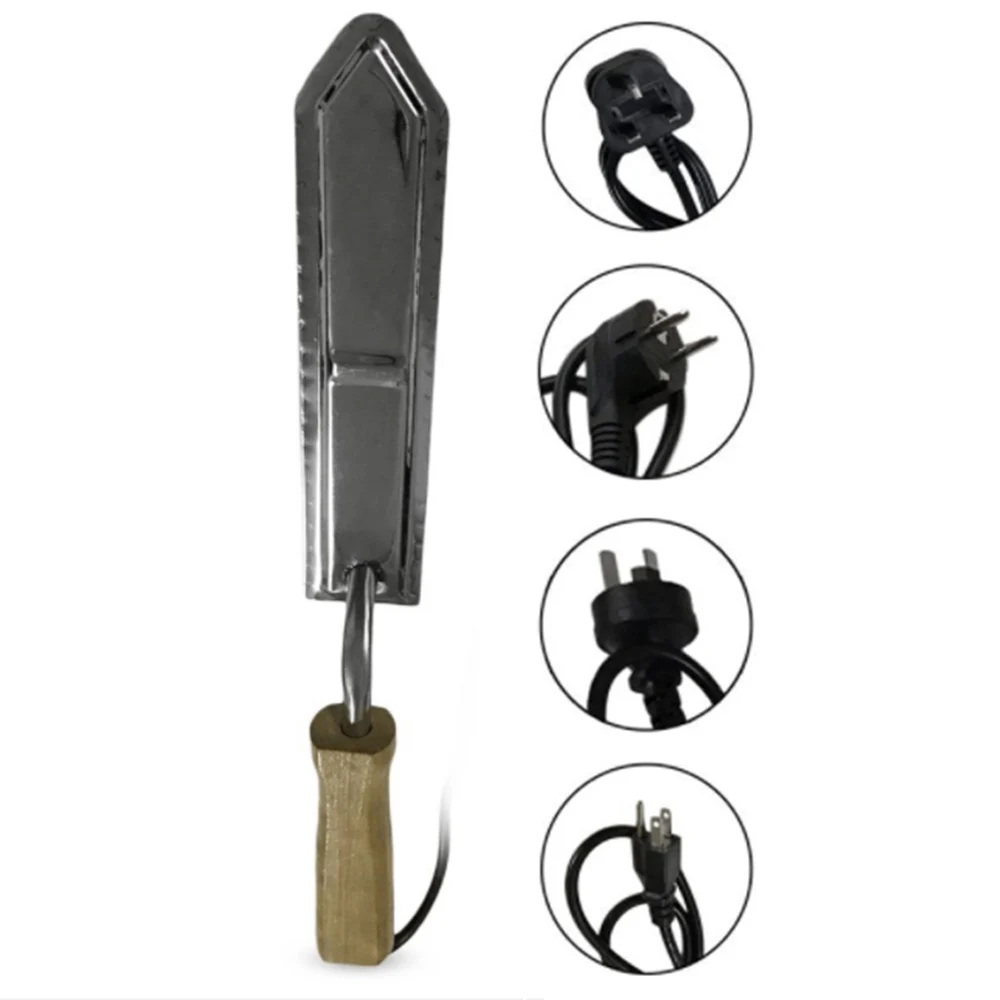 

Apicultura Electric Honey Knife Bee Beekeeping Equipment Heats Up Quickly Cutting Knife Scraper Bee Extractor Tool Eu/uk/us Plug