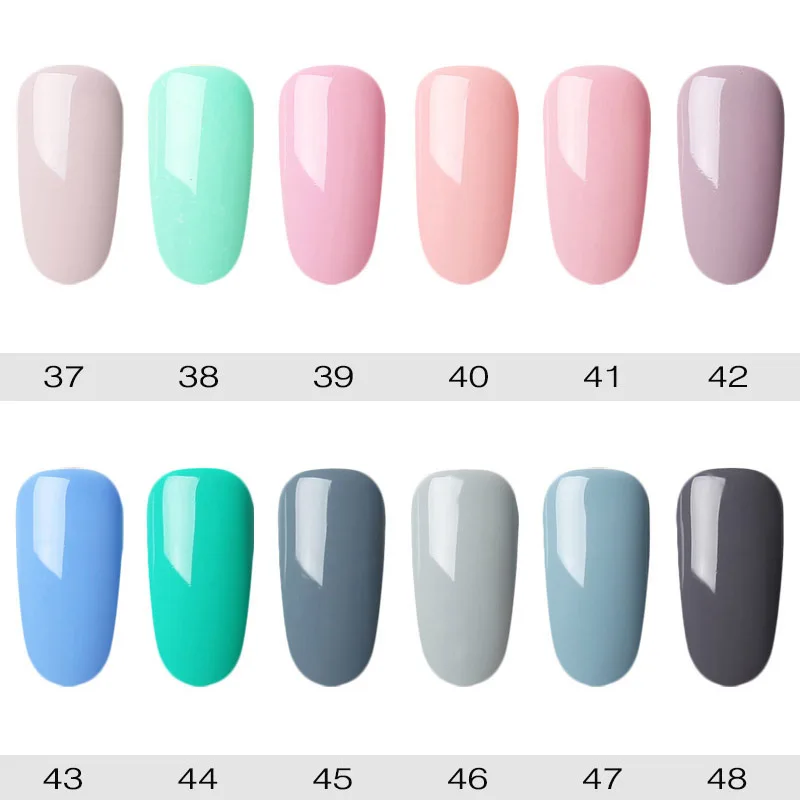 NAILWIND 7 мл чистый цвет 01 58 Цветной Гель лак стойкий для светодио дный УФ