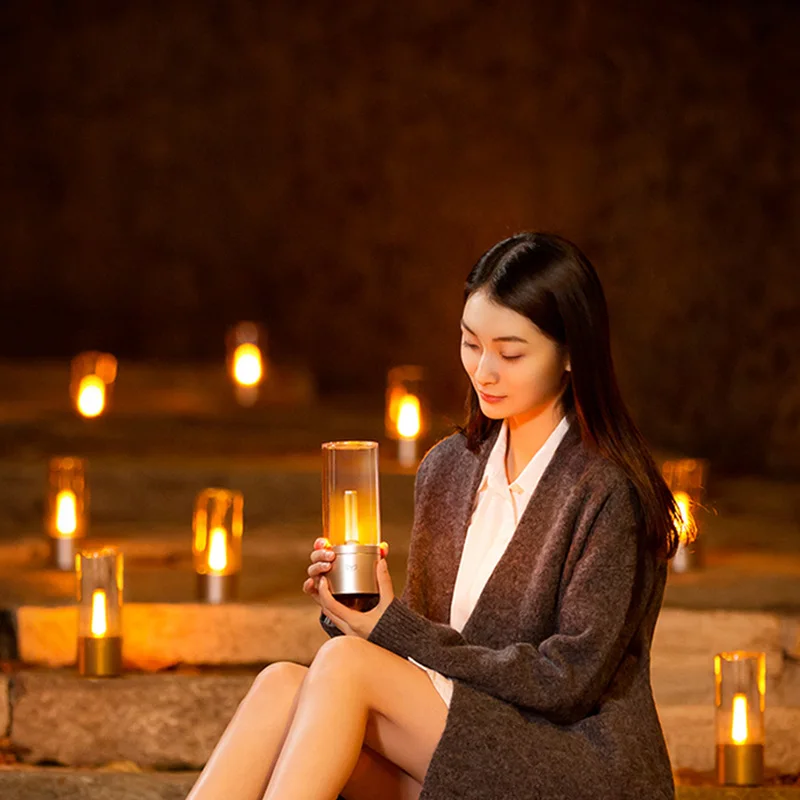 Xiaomi YEELIGHT Candela LED Candle light Ambiance Rechargeable Smart phone controlled with Android or iOS apps | Электроника