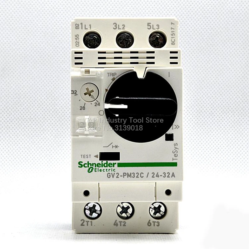 Новый оригинальный Schneider GV2 PM32C двигатель выключатель защиты GV2PM32C 24 32A 3P Тип