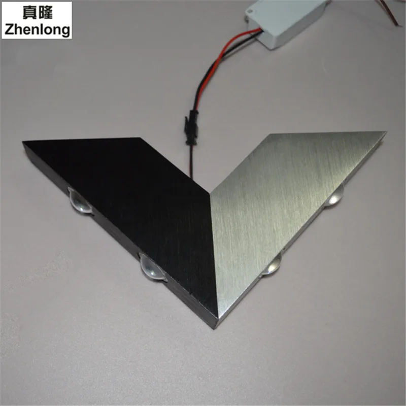 6W AC220V Modern Minimalist LED Triangular Wall Lamp Children Room Light Creative Hotel Bar KTV Effect | Лампы и освещение