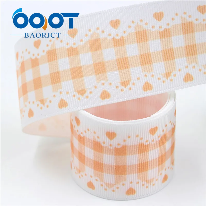 I-19603-1357 OOOT BAORJCT I-19603-1352, 38 мм 10 ярдов геометрические термотрансферные печатные корсажные ленты, ленты ремесла, лук крышка DIY аксессуары - Цвет: I-19603-1357