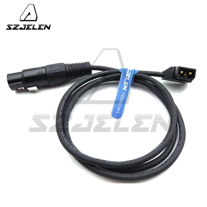 Папа D-Tap на XLR 4-контактный разъем для tvlogic LVM-170A шнур питания монитора ROLAND EDIROL R88