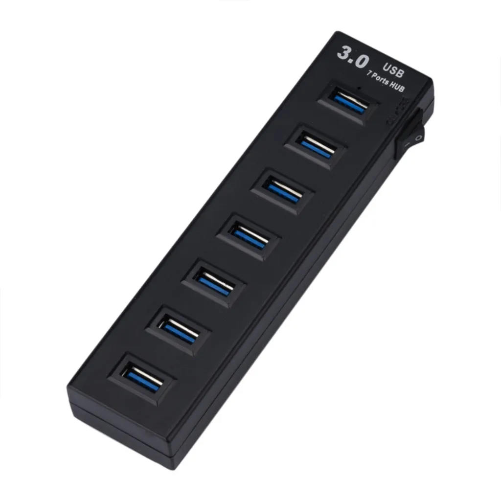 USB3.0 концентратор зарядки 7 портов проводной супер скорость 5 Гбит/с с