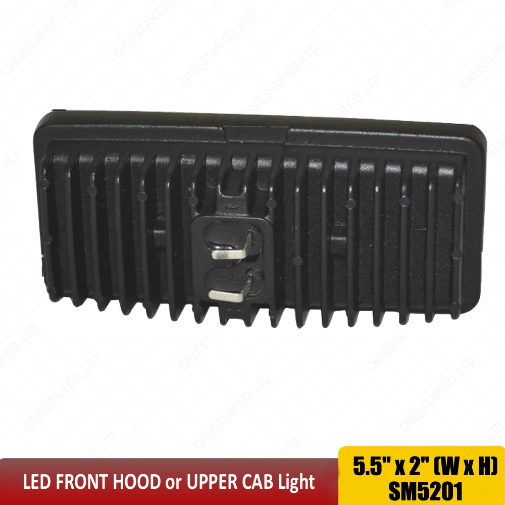 JD 40-8010T серия LED передняя крышка или верхняя часть кабины 20 Вт RE306510 Светодиодный