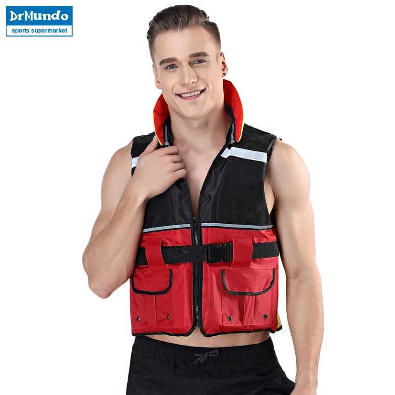 Спасательный жилет для взрослых водный спорт спасательный рыбалки мужской