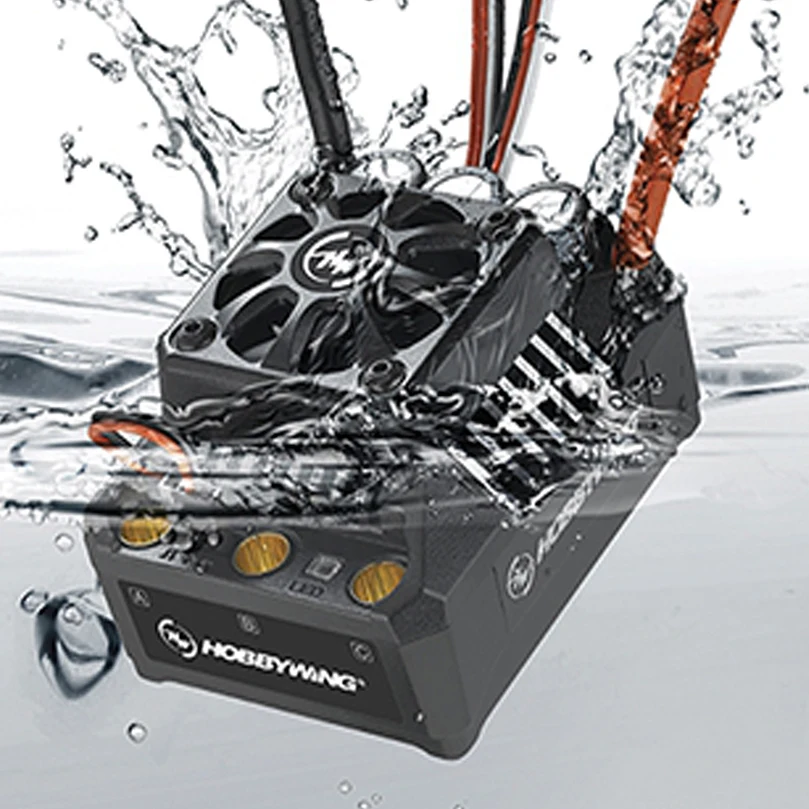 Безщеточный 4 полюсный мотор HobbyWing 4985 1650KV/5687SL 1100KV MAX6 160A ESC водонепроницаемый для