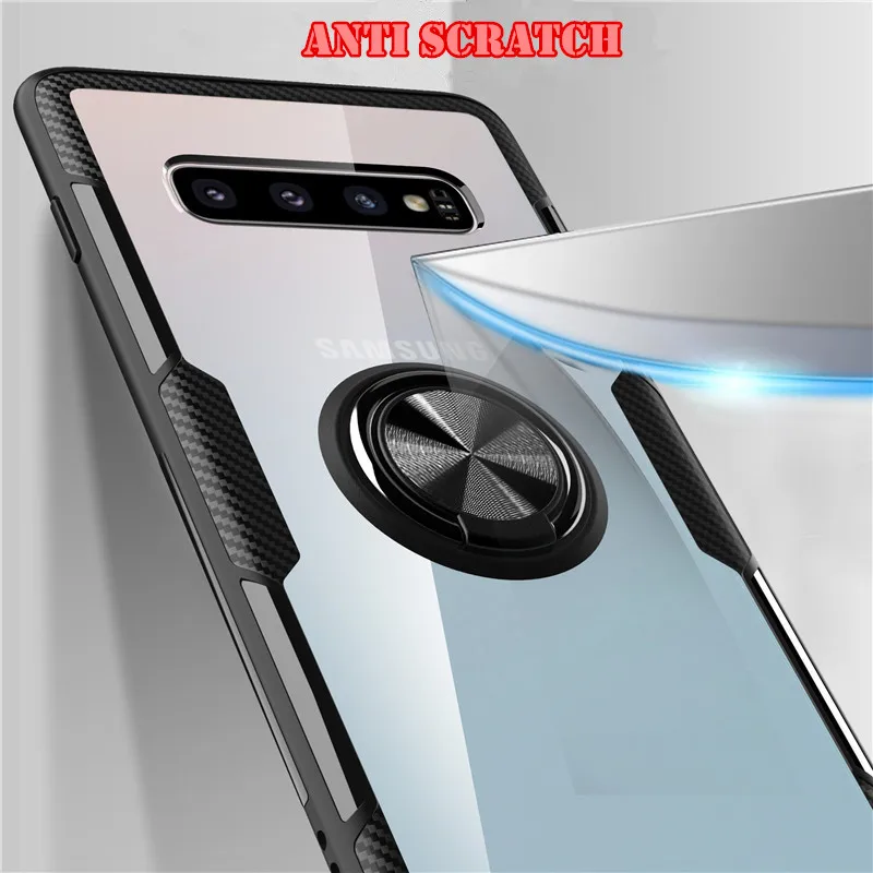 Для Samsung Galaxy S10 5G S9 Plus Note 9 A50 A30 A40 S10e A10 M30 M20 прозрачный акриловый чехол для задней