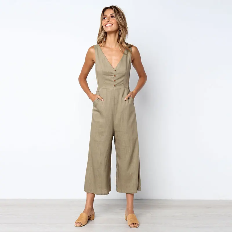 Новинка Женские ботинки Пикантный Модный комбинезон на пуговицах Сезон лето