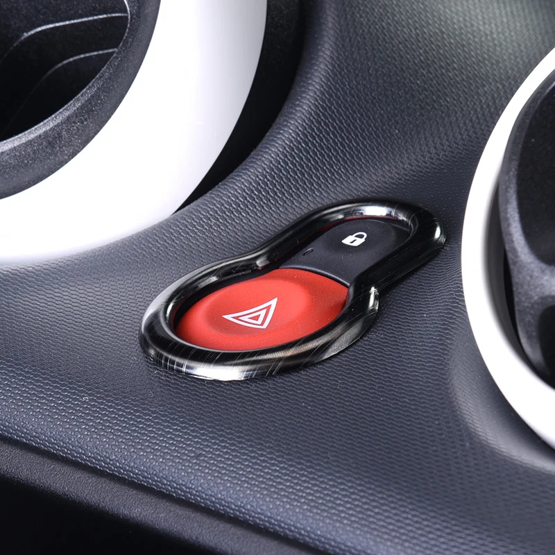 Для Smart Fortwo украшение для автомобиля Приборная панель Кнопка сигнальной