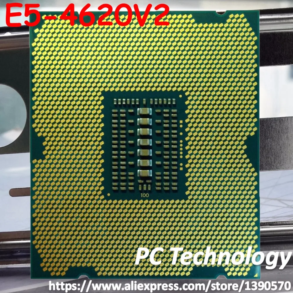 E5-4620V2 Original Intel Xeon E5 4620V2 2 6 ГГц 8-ядерный 20 МБ SmartCache E5-4620 V2 FCLGA2011 95W 4620 такой же как 2650V2 |