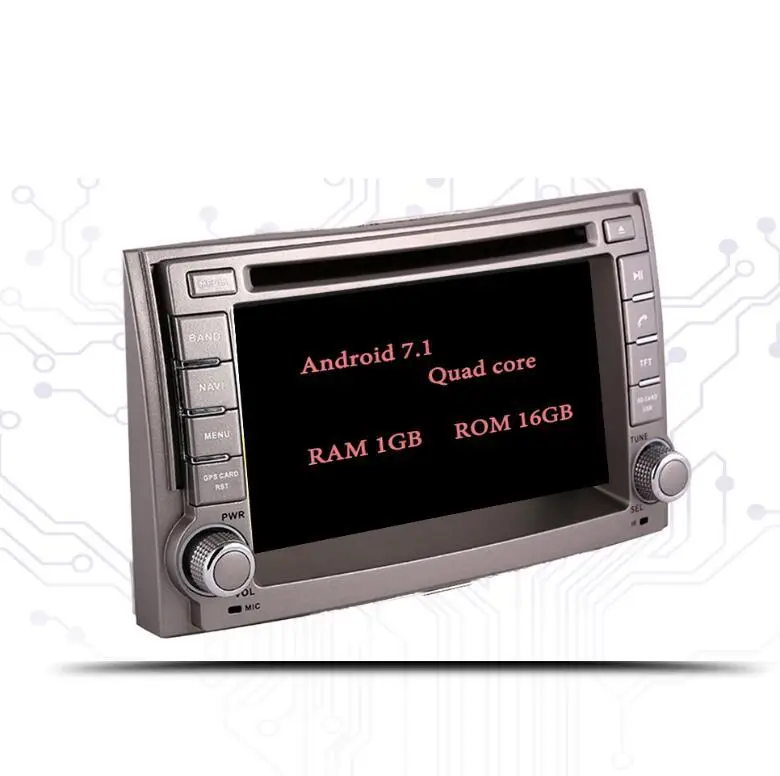 7.1 1-16 6," 3/4 аппарат не привязан к оператору сотовой связи Octa Core Android 9,0 4 ГБ, 64 ГБ, автомобильный лента Регистраторы DVD плеер радио gps для hyundai I20 2008 2009 2010 2011 головное устройство - Цвет: 7.1 1-16