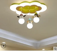 cartoon childrens room lamp creative cloud baby bedroom ceiling lamp boy girl princess led kindergarten lamp