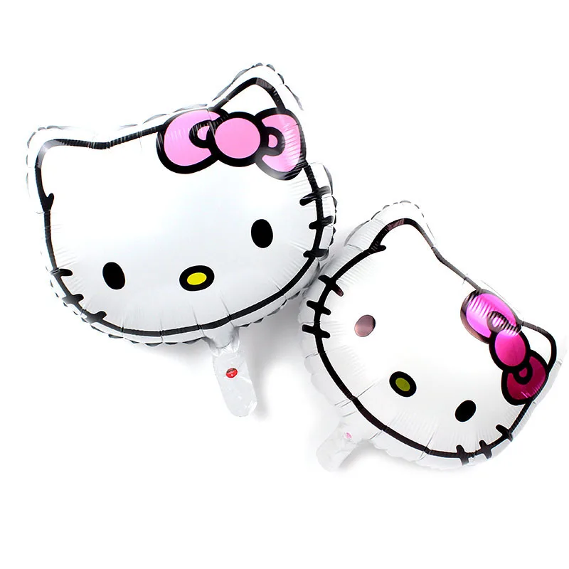 Воздушные шары с гелием hello kitty 10 шт./лот 53*51 см|ballons for babys|helium balloonballons parties |