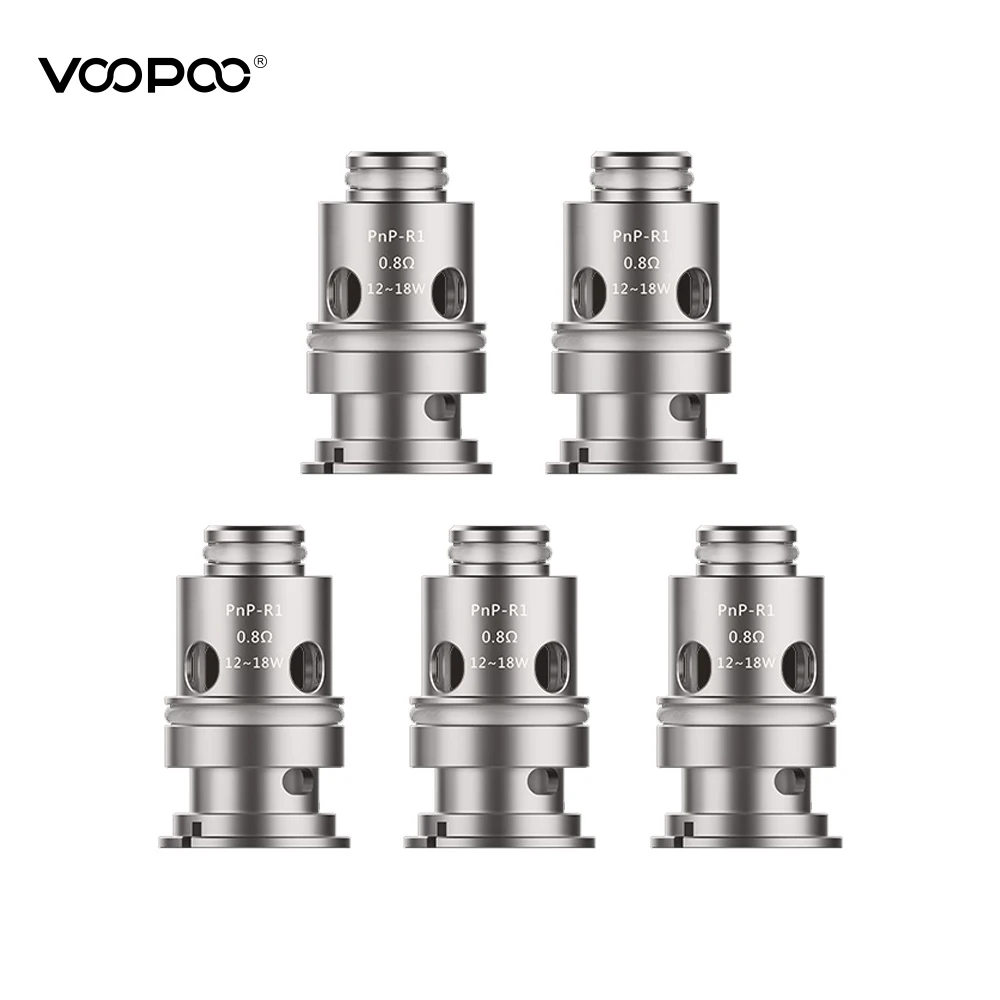 Оригинальные мотки VOOPOO Drag Baby Trio 5 шт. 15 0 8ом Керамика/Pnp C1 1 2 Ом двойная/0 6ом одна