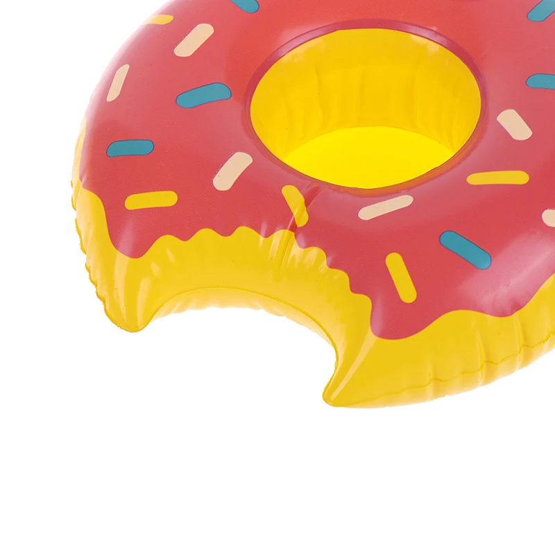 Высокое качество 3 шт./лот пончики надувной водный напиток плавающий держатель